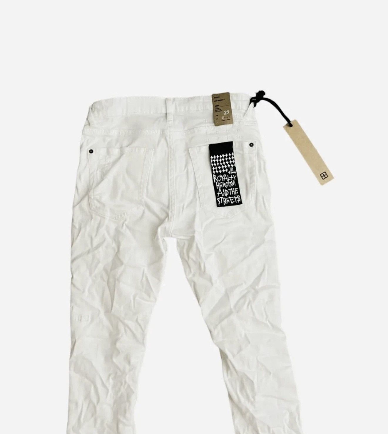 Ksubi Ksubi Jeans Mens Van Winkle Skinny Leg White Size 29/32 Size US 29 - 3 Thumbnail
