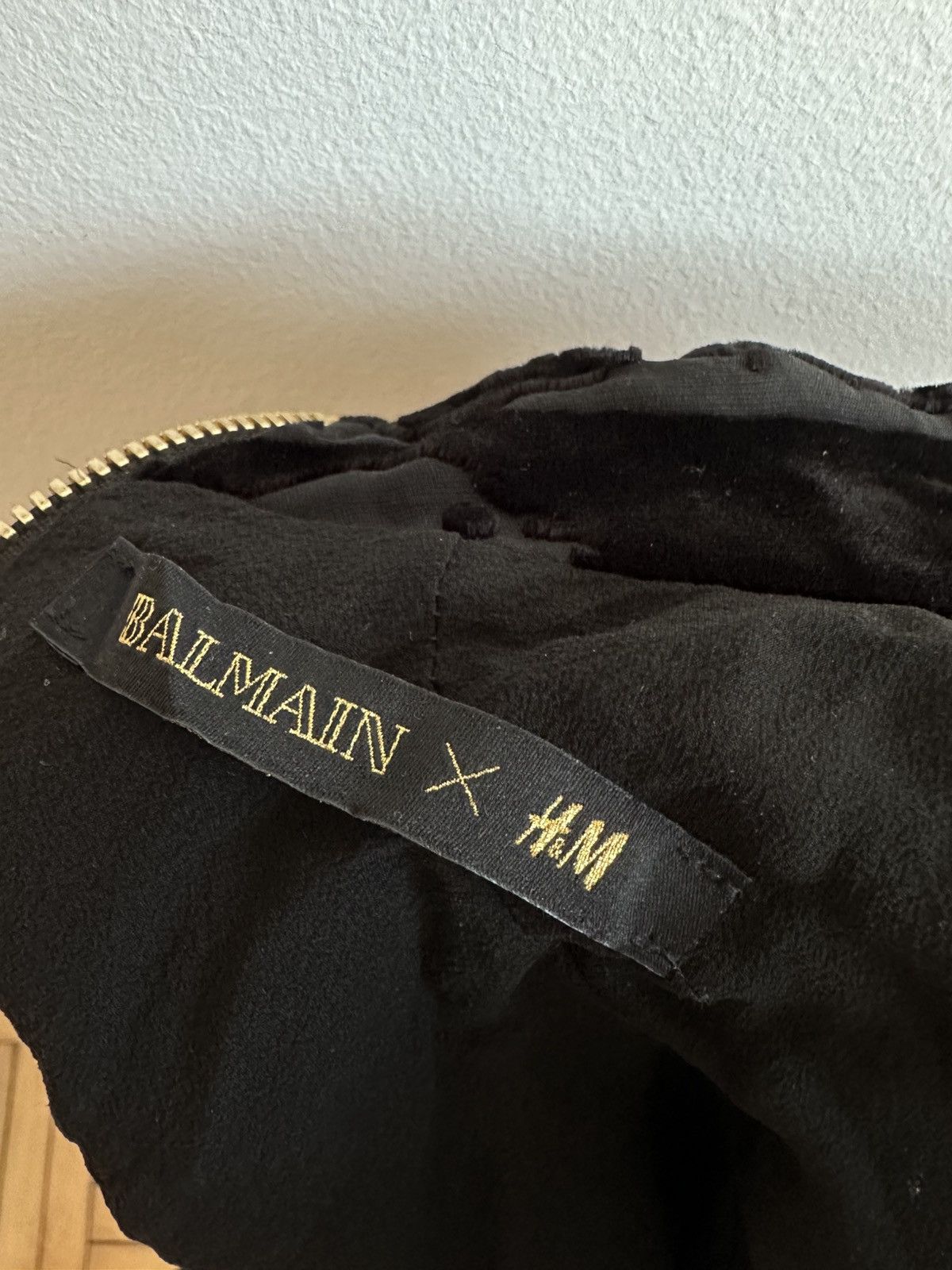 Balmain × H&M Balmain x HM Silk blouse Size XS / US 0-2 / IT 36-38 - 4 Thumbnail