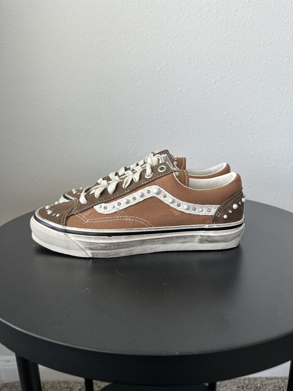 Vans Vans Pearlized Old Skool 36 Vintage Cocoa Brown Size US 6 / EU 39 - 5 Thumbnail