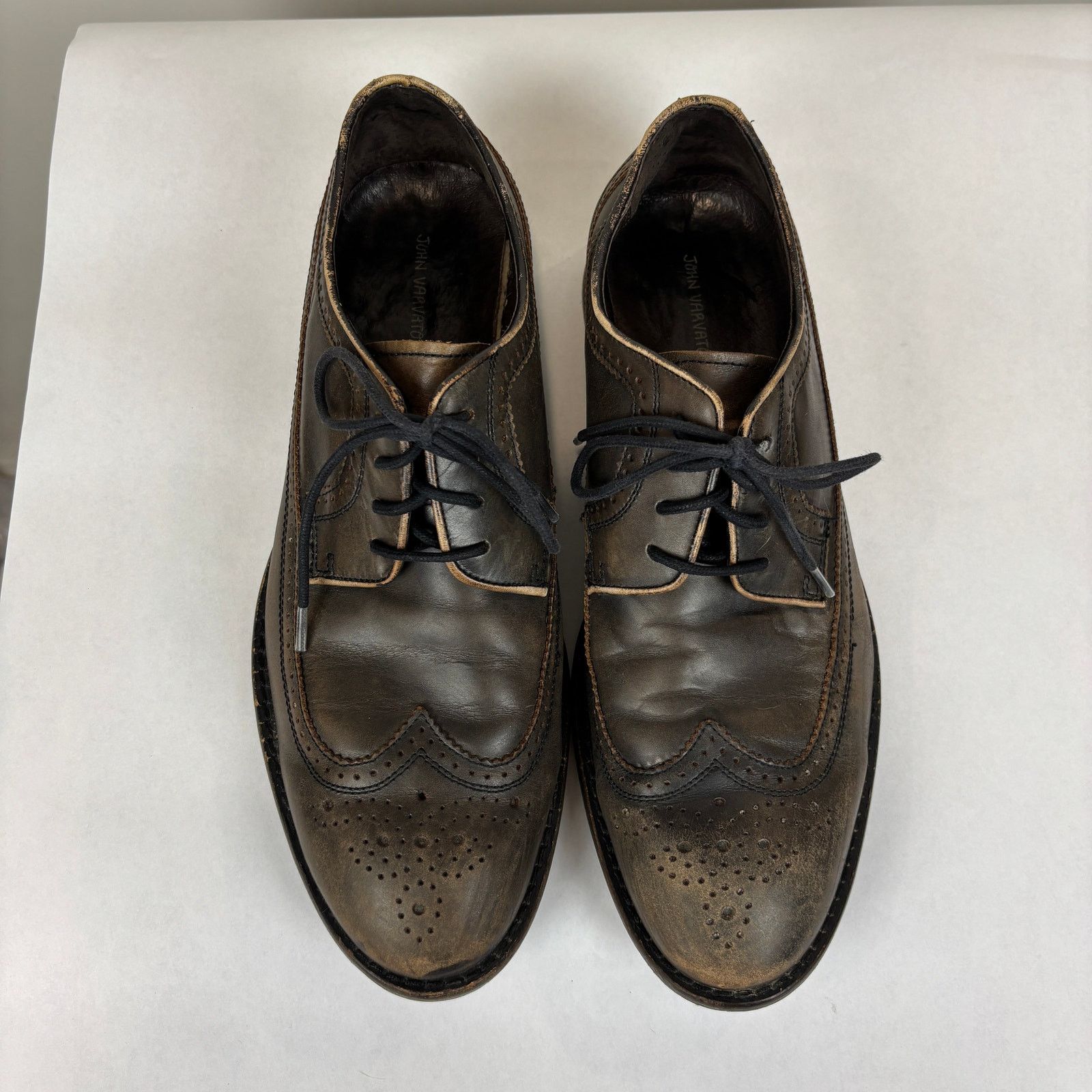 John Varvatos John Varvatos Star USA Wingtip Brogue Oxford Shoes Mens 9.5M Size US 9.5 / EU 42-43 - 6 Thumbnail