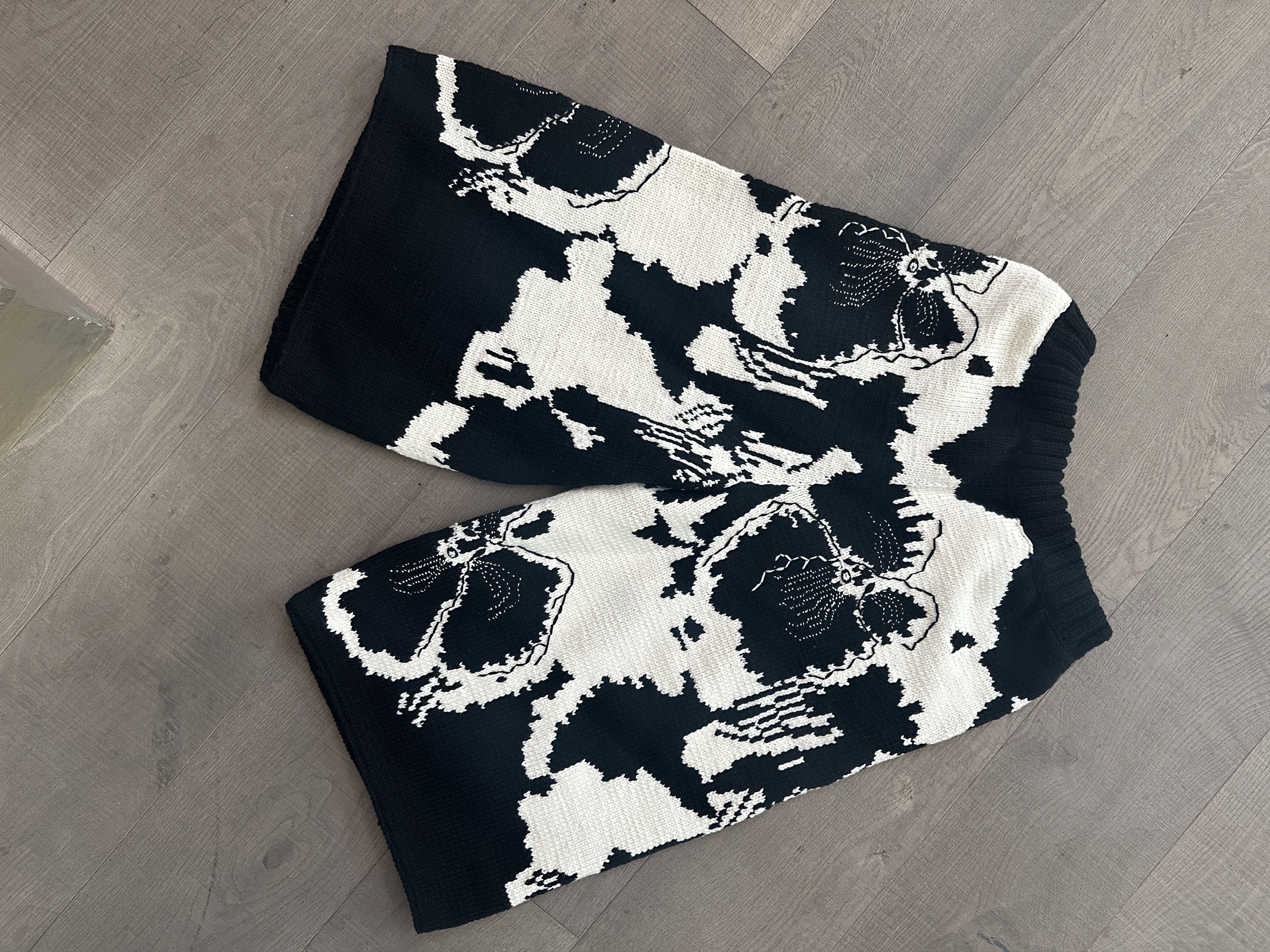 Loewe Loewe x Joe Brainard Edition Wool Intarsia Pansies Pants Size US 34 / EU 50 - 2 Thumbnail