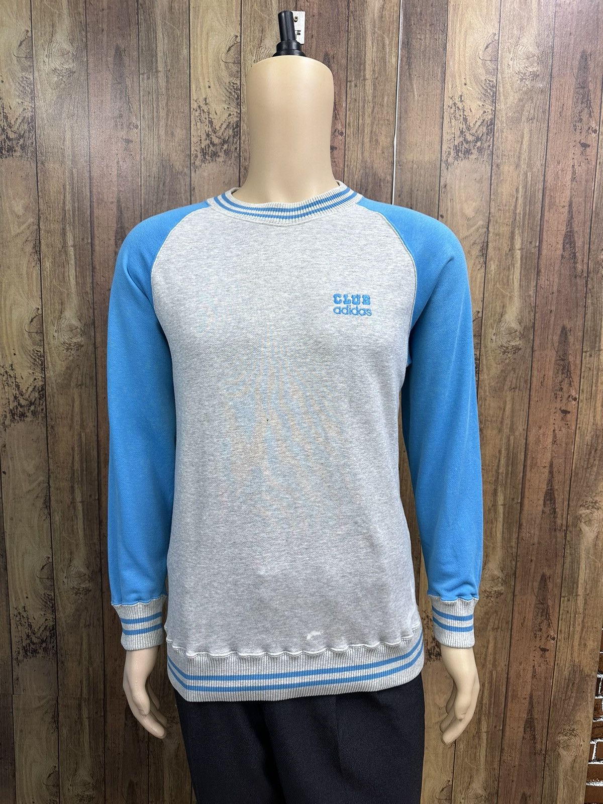Adidas Vintage 80s Adidas Club Crewneck Z45 Size US M / EU 48-50 / 2 - 1 Thumbnail