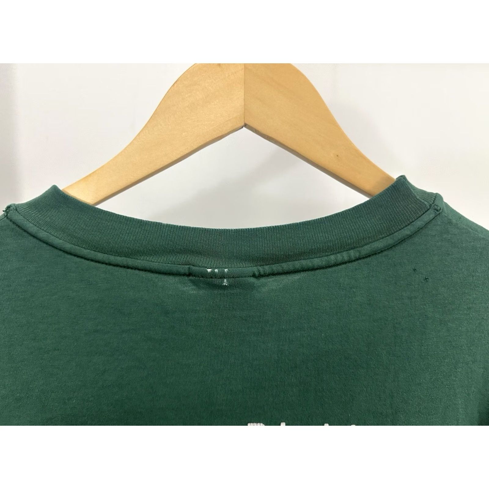 Hanes Hanes VTG The Basic Principle Paper Thin Worn Microfibres Work WIP T-Shirt XL Green Mens Shirt Distressed 90s Style Size US XL / EU 56 / 4 - 6 Thumbnail