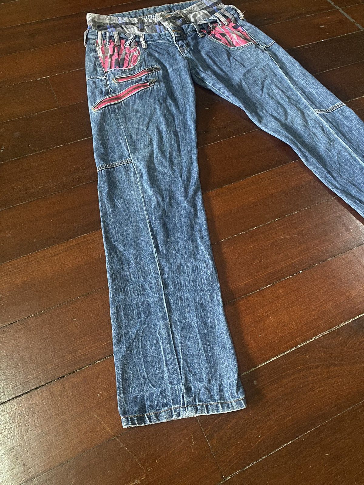 Hysteric Glamour FIRE 🔥🔥 RARE Double Waist ZIPPER PUNK STREETWEAR Size US 34 / EU 50 - 3 Thumbnail