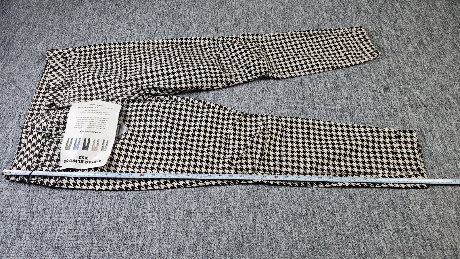 G-Star × Pharrell G-Star x Pharrell Elwood X52 Houndstooth 3D Jeans W28 Size 28" / US 6 / IT 42 - 14 Thumbnail
