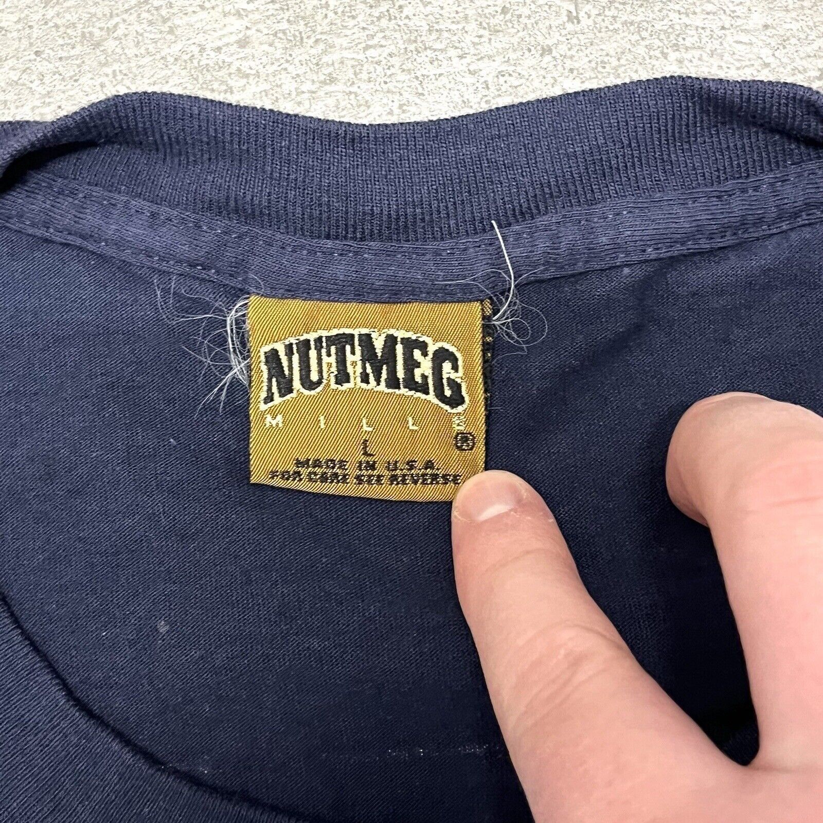 Nutmeg VTG 1990’s Nutmeg Mills Pavel Bure Graphic T-shirt Medium Size US M / EU 48-50 / 2 - 8 Thumbnail