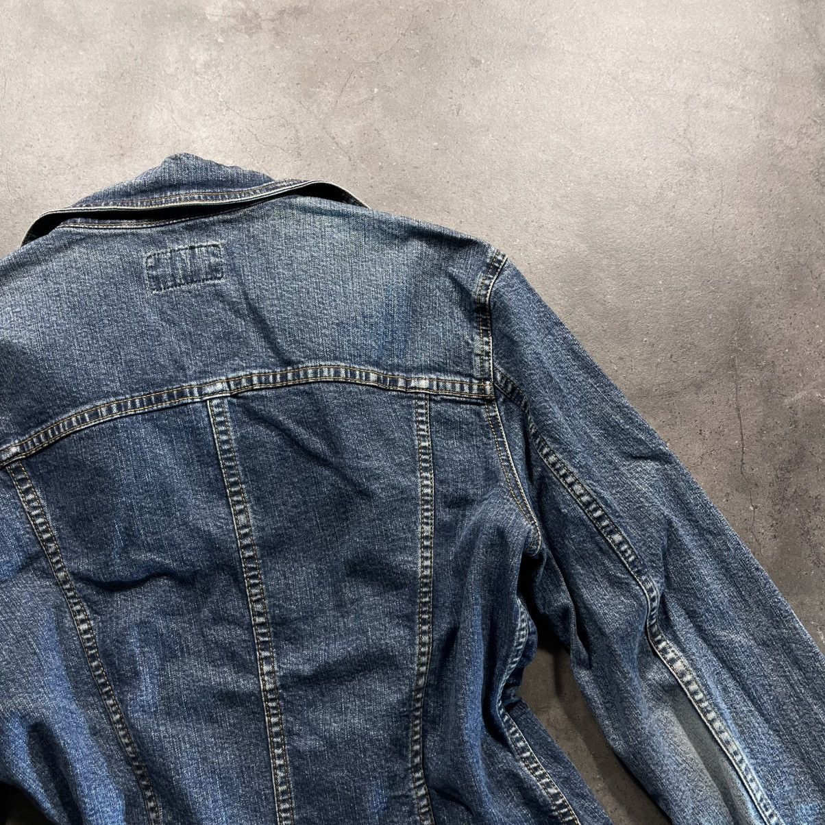Dolce & Gabbana Archive 2000s Dolce Gabbana D&G Denim Biker Zip Jacket Size US S / EU 44-46 / 1 - 10 Thumbnail