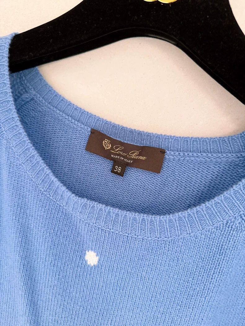 Loro Piana LORO PIANA Watered down sheep's wool sweater Size M / US 6-8 / IT 42-44 - 8 Thumbnail