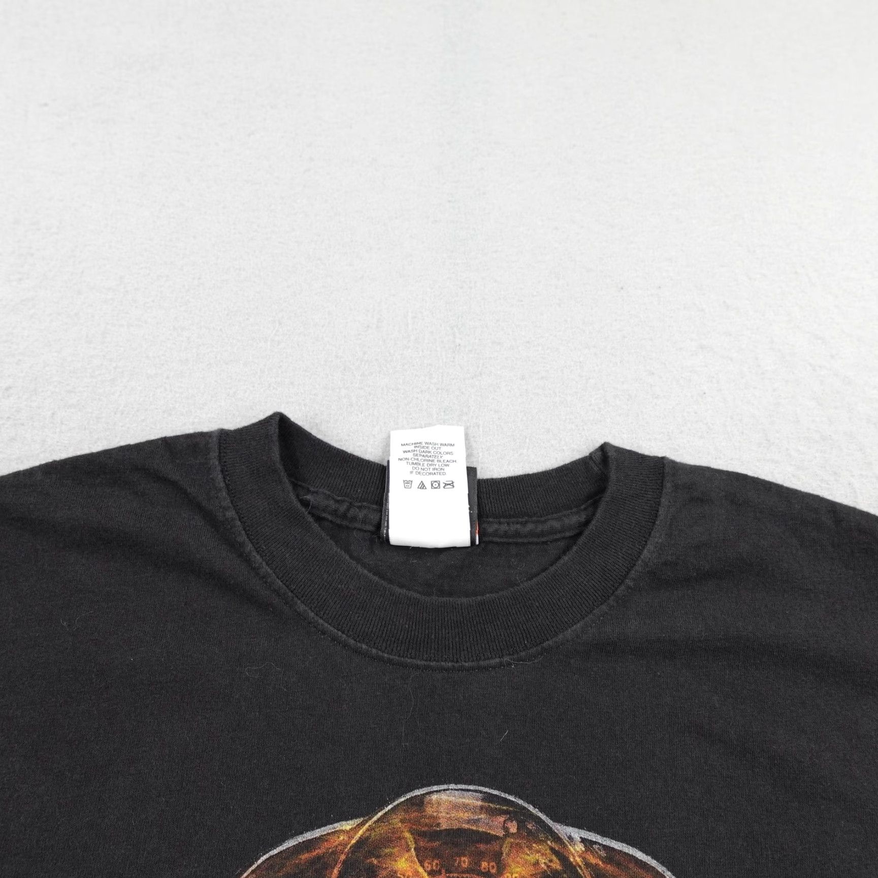 Harley Davidson Harley-Davidson Shirt Mens 2XL Black Motorcycle Morgan Hill House Of Thunder '07 T-Shirt Crew Neck Short Sleeve Graphic Print Logo Vintage: No Size US XXL / EU 58 / 5 - 2 Thumbnail