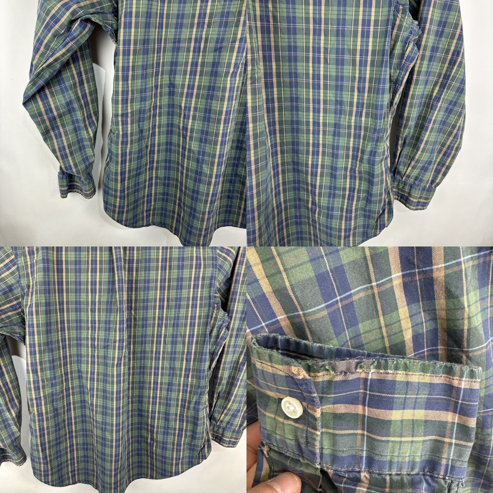 Polo Ralph Lauren VINTAGE Polo Ralph Lauren Male Classic Fit Shirt XL Plaid Long Sleeve Button-Up Shirts Size US XL / EU 56 / 4 - 10 Thumbnail