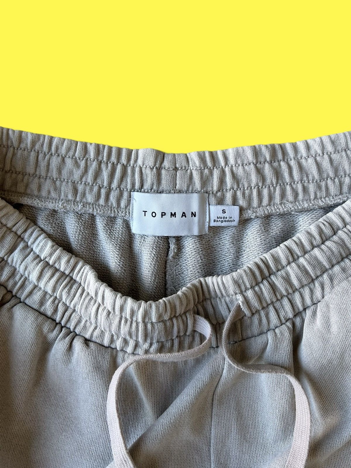 Topman ASOS Topman Faded Grey/Brown Shorts Size US 32 / EU 48 - 3 Thumbnail