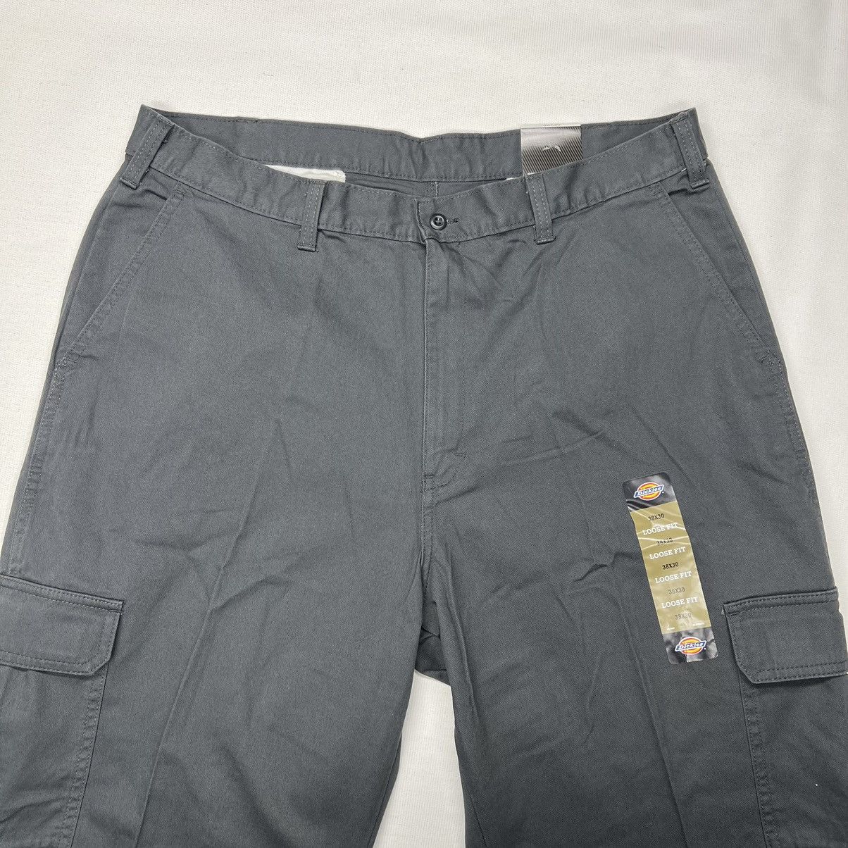 Dickies Dickies Cargo Pants Mens 38X30 Gray Loose Fit Straight Leg Size US 38 / EU 54 - 4 Thumbnail