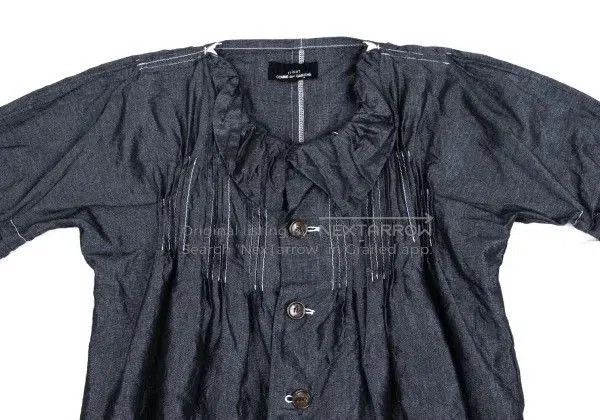 Comme des Garcons COMME des GARCONS Dark Vintage Denim Top. Size US M / EU 48-50 / 2 - 4 Thumbnail
