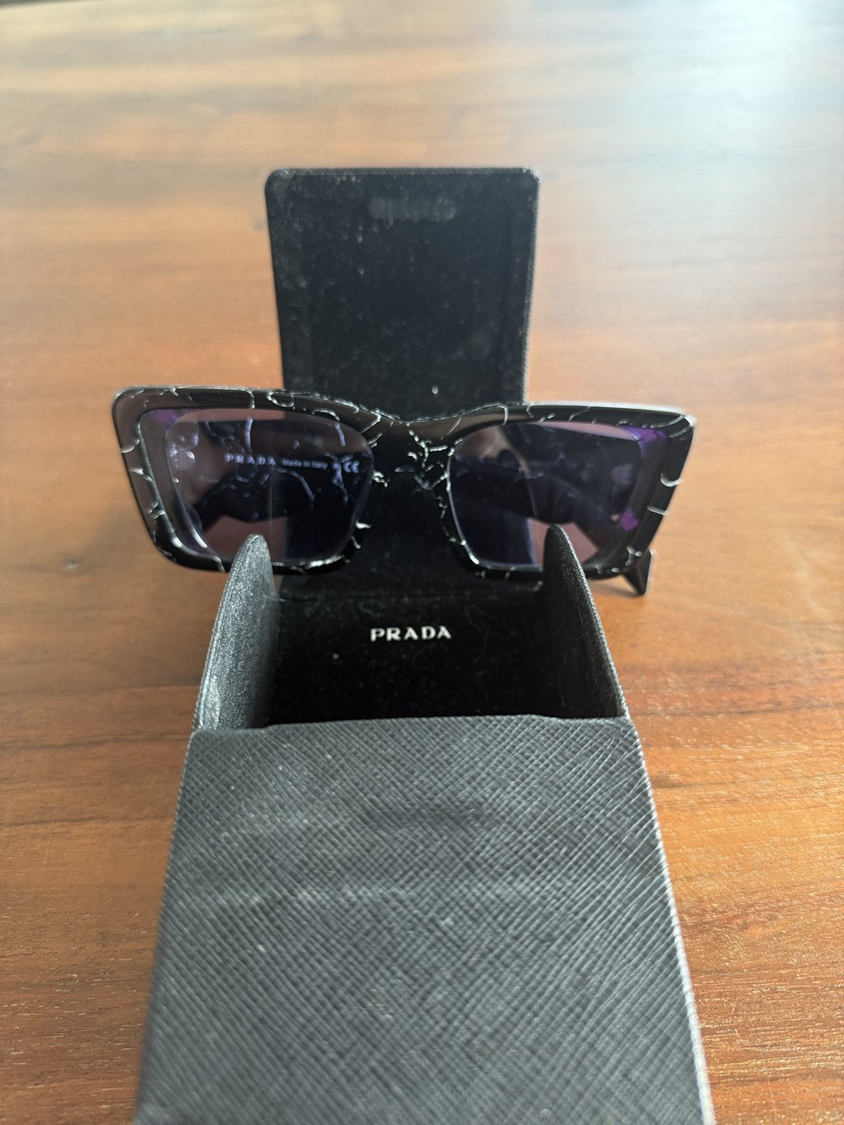 Prada Prada pr 08ys c51 03v01o Havana Nero Bianco Size ONE SIZE - 2 Thumbnail