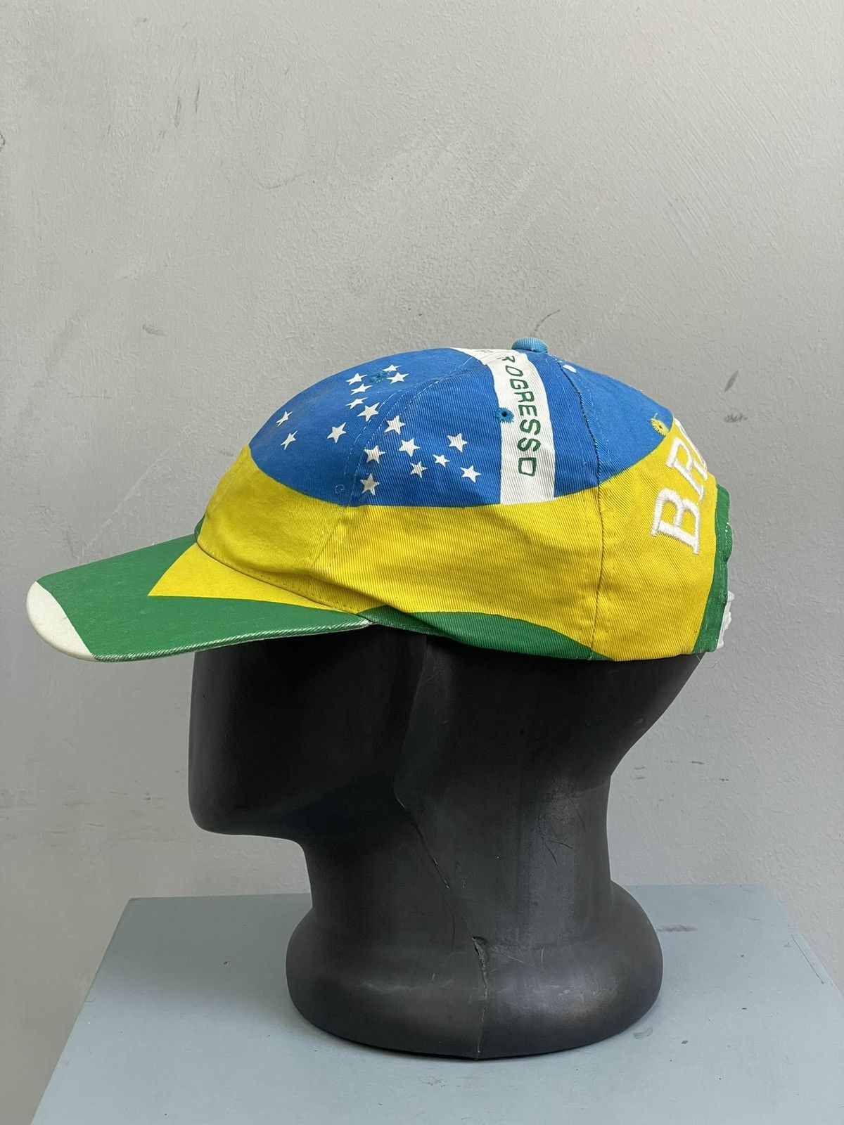 Other Rare world Brazil big logo hat cap y2k 90s Size ONE SIZE - 8 Thumbnail