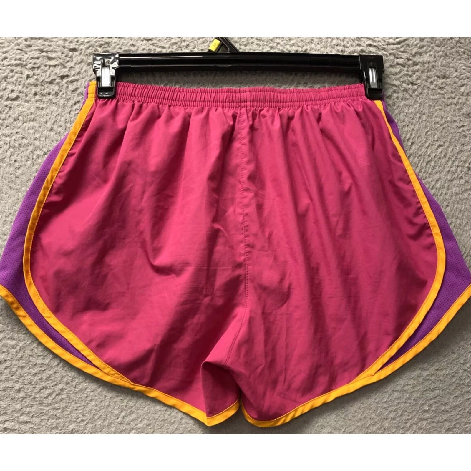 Nike Nike Shorts M Adult Pink Athletic Running Logo Dri Fit Gym Womens 115-15 Size 27" / US 4 / IT 40 - 7 Thumbnail