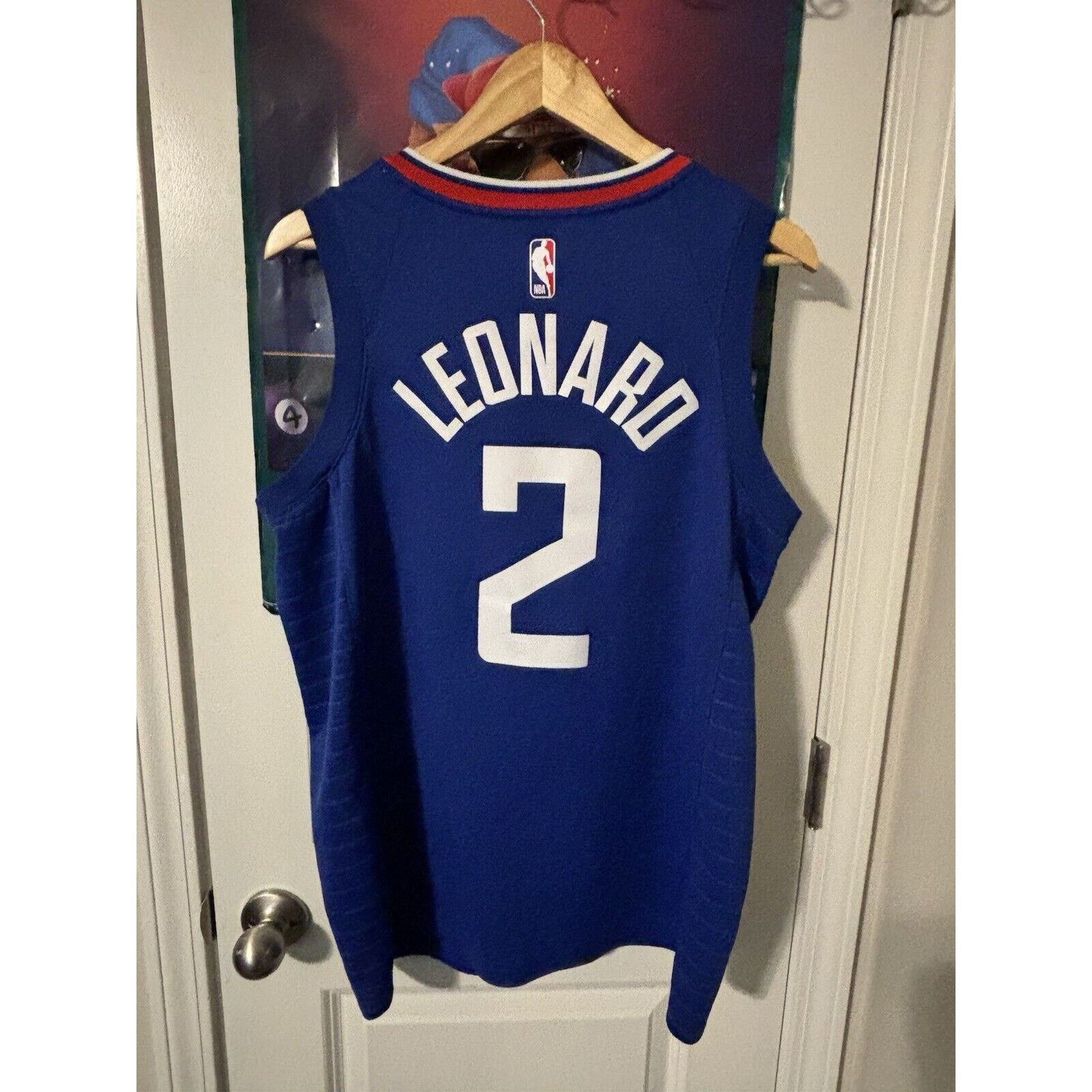 Nike Vintage Kawhi Leonard Nike #2 Blue Basketball NBA 48 Jersey Size US M / EU 48-50 / 2 - 2 Thumbnail