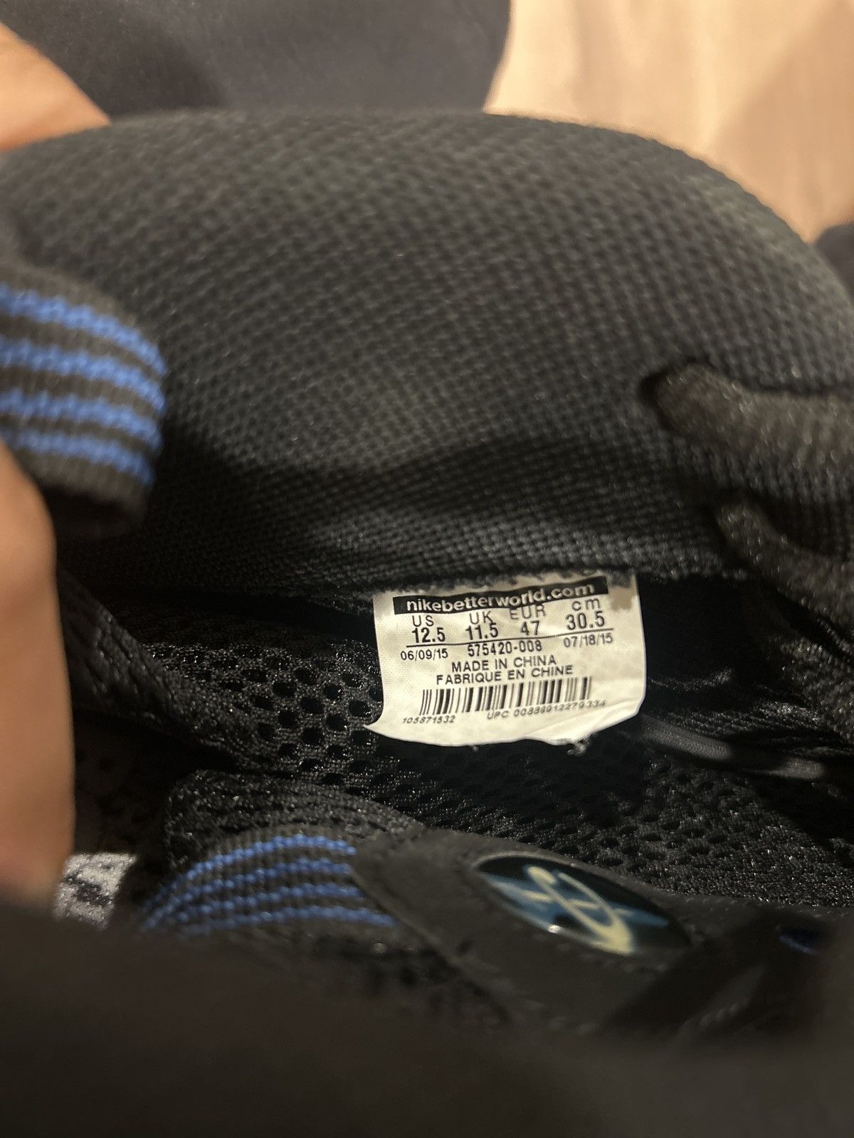 Nike Nike Air Foamposite “Blue Mirror” Size US 12.5 / EU 45-46 - 6 Thumbnail