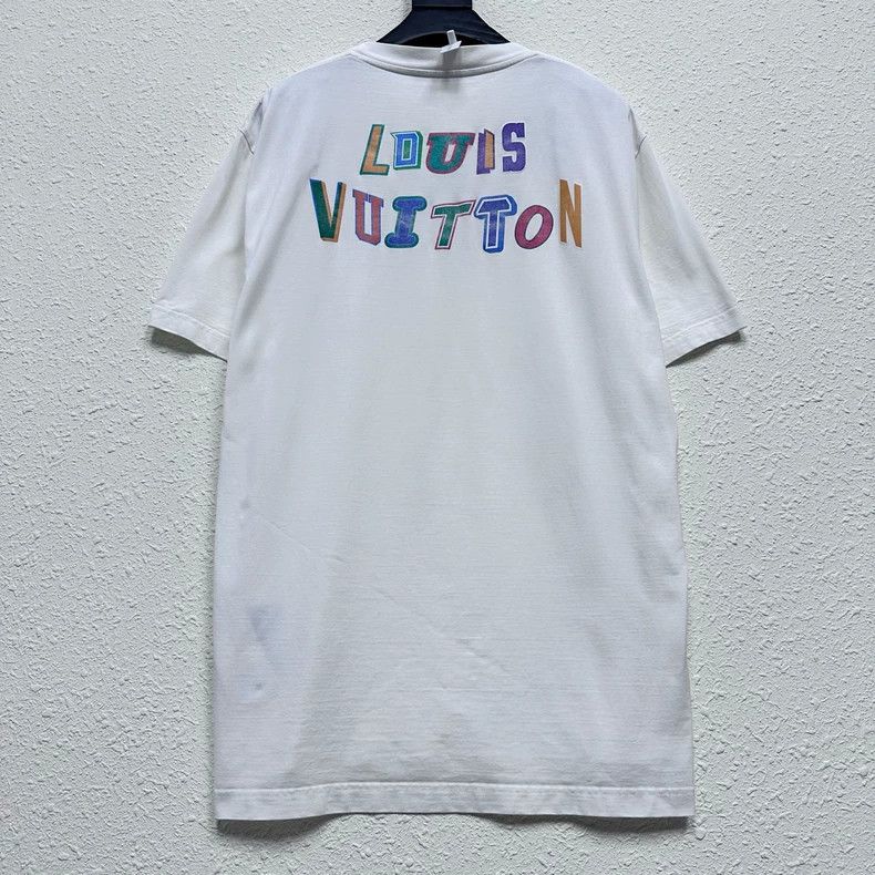 Louis Vuitton Louis Vuitton Candy color LOGO short sleeve Size US L / EU 52-54 / 3 - 2 Thumbnail