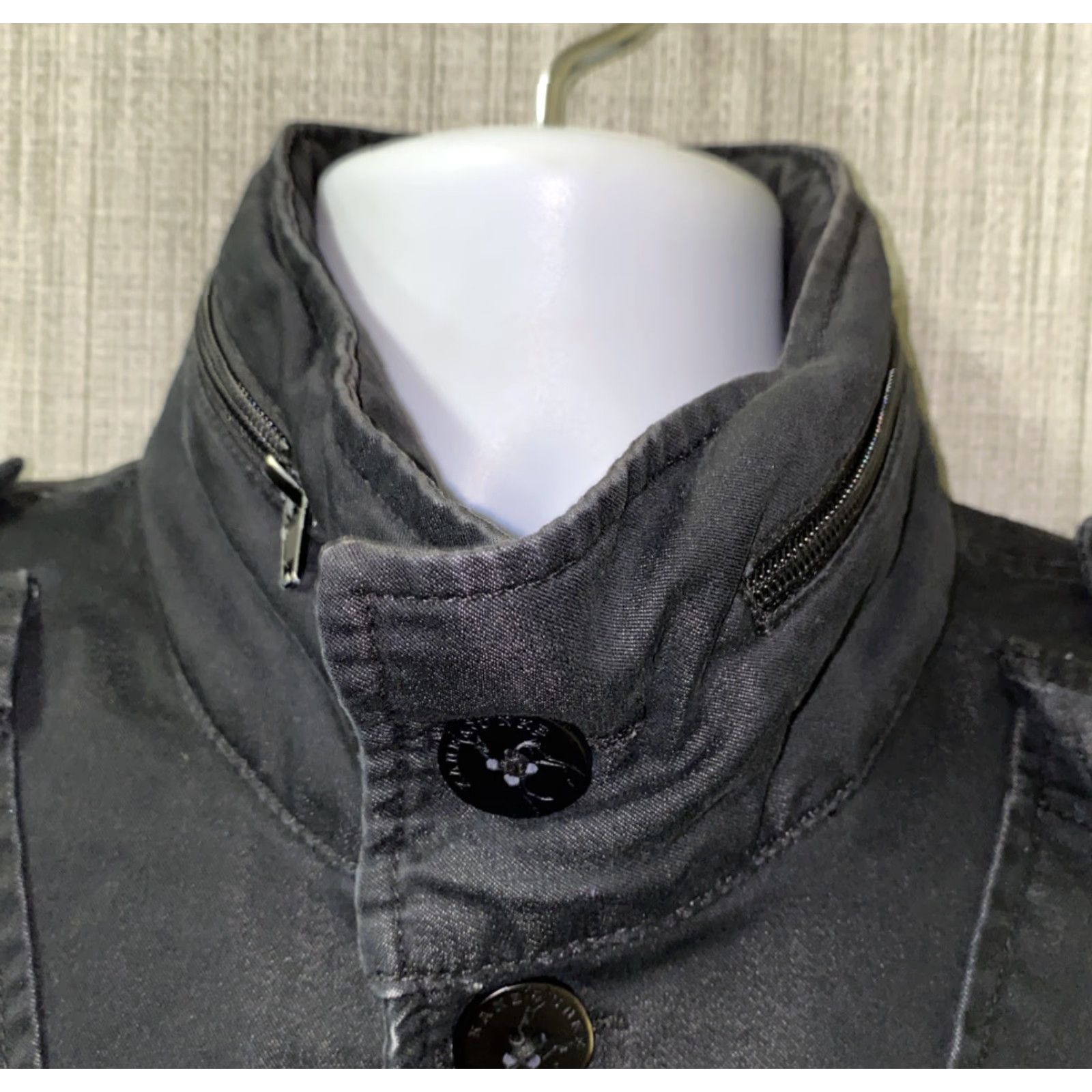 Vintage VINTAGE Kane And Unke Jacket Women's Black Button Front Multi Pocket Size M Size M / US 6-8 / IT 42-44 - 3 Thumbnail