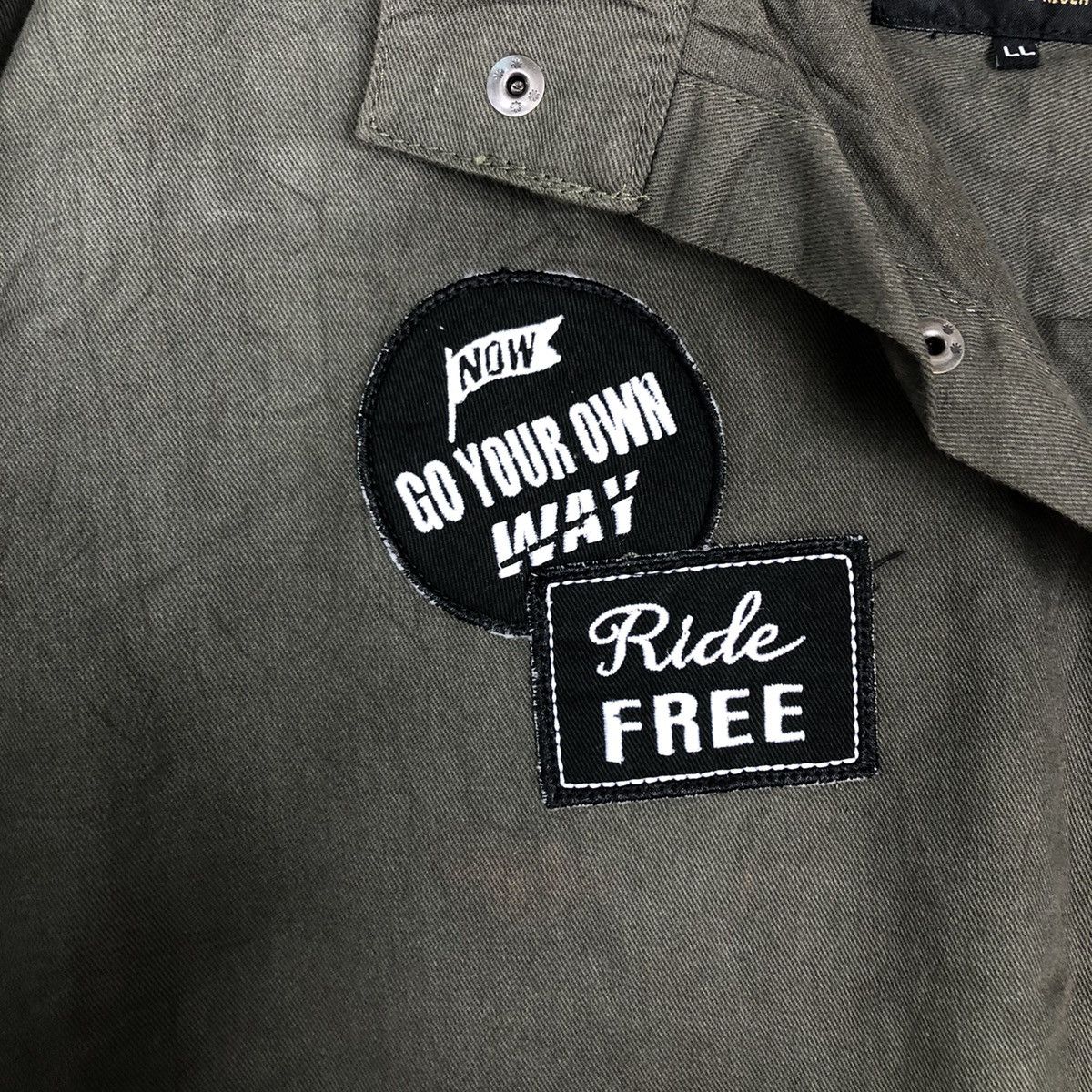 Japanese Brand 🔥Punk Style Design Jacket Full Print Inspire Rick Owens Size US M / EU 48-50 / 2 - 13 Thumbnail