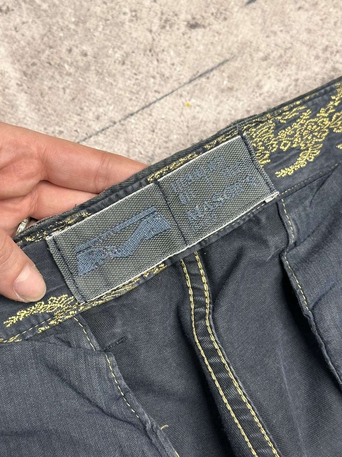 Mason's Vintage Denim Pants Multi pocket Tornado Issey Miyake LGB Size US 40 / EU 56 - 8 Thumbnail