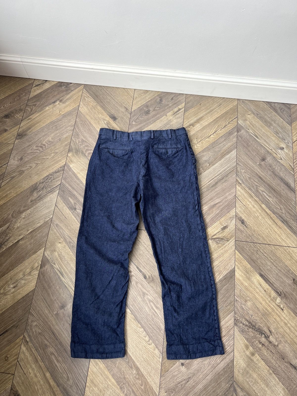 Pal Zileri Vintage Pal Zileri Classic Wool Linen Pants Size US 32 / EU 48 - 14 Thumbnail