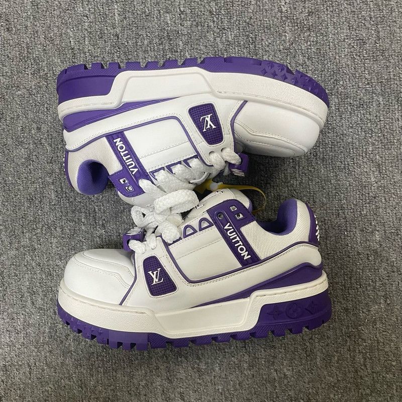 Louis Vuitton Louis Vuitton Trainer Maxi Low Top Sneakers -2508 Size US 6.5 / EU 39-40 - 5 Thumbnail
