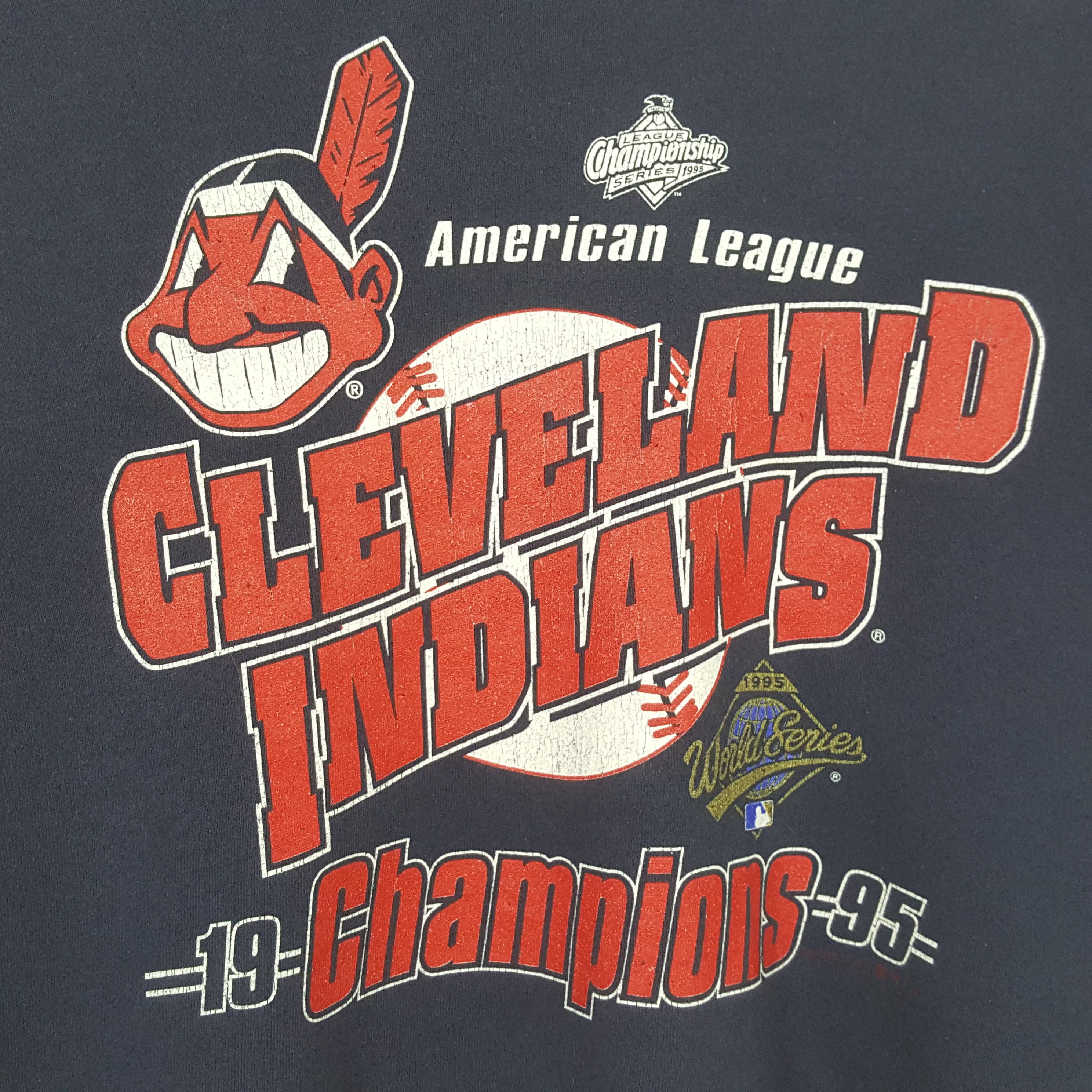 MLB CLEVELAND INDIANS MLB Baseball Team Sweatshirt C287N12 Size US L / EU 52-54 / 3 - 2 Thumbnail
