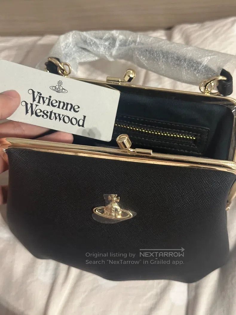 Vivienne Westwood Vivienne Westwood size os Granny Frame Purse Brand Logo Sph Size ONE SIZE - 4 Thumbnail