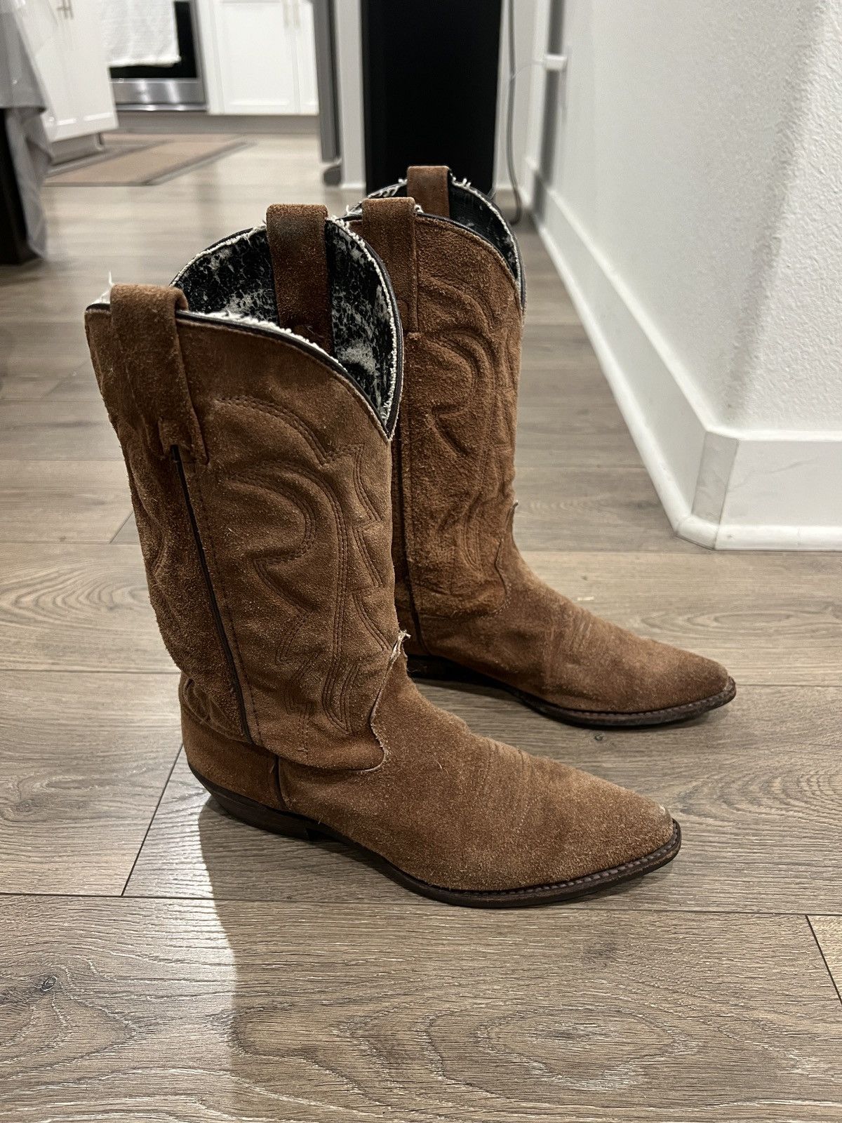 Vintage Vintage suede boots Size US 8 / EU 41 - 7 Thumbnail