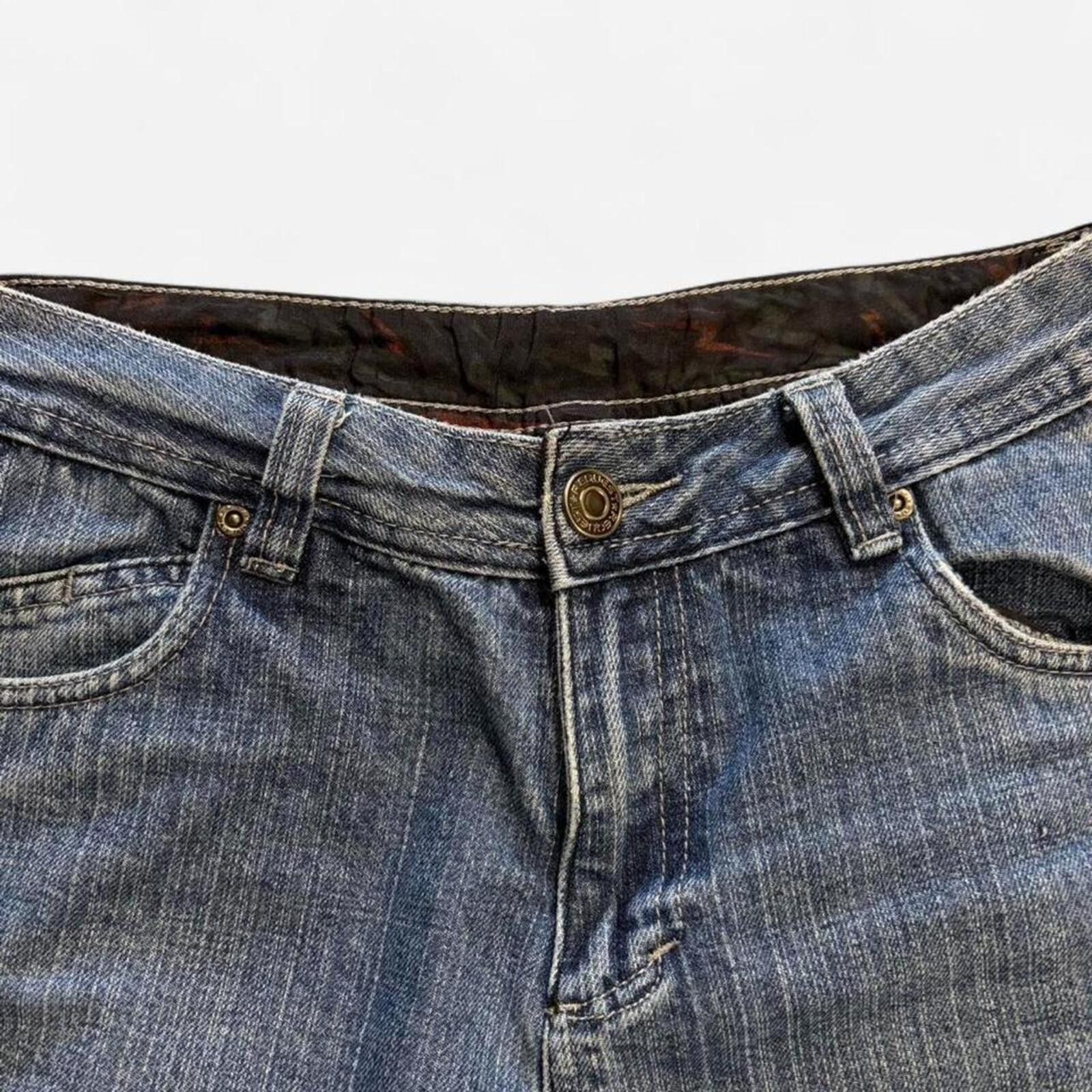 Vintage Y2K Skull Baggy Jeans Size US 30 / EU 46 - 6 Thumbnail
