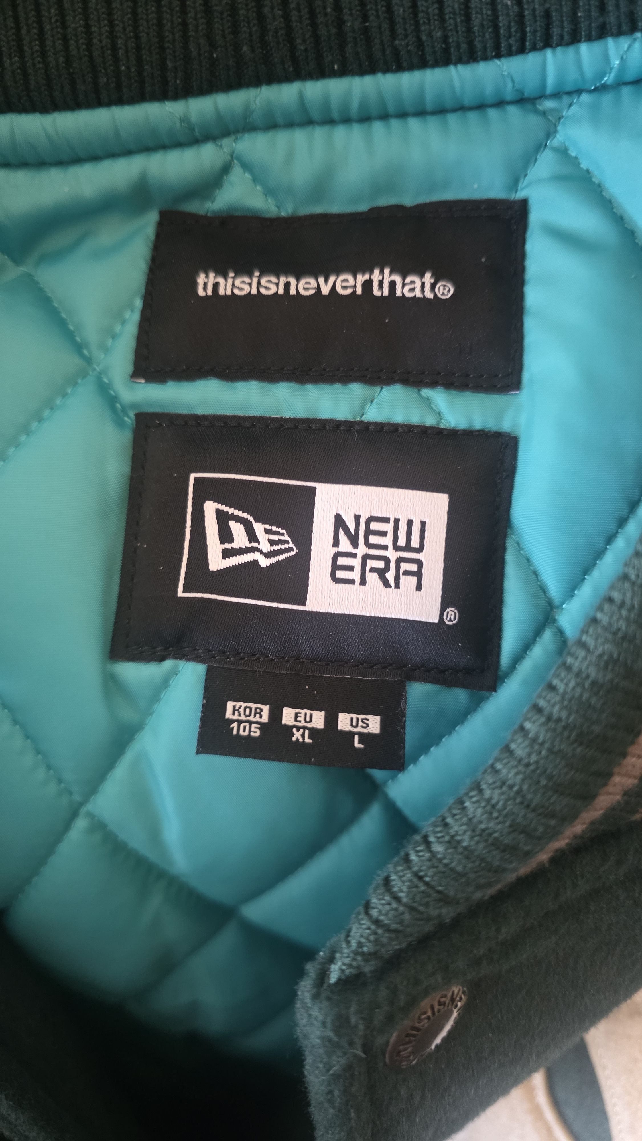 thisisneverthat AP MLB x Thisisneverthat VARSITY JK NEYYAN Dark Green Size US L / EU 52-54 / 3 - 4 Thumbnail
