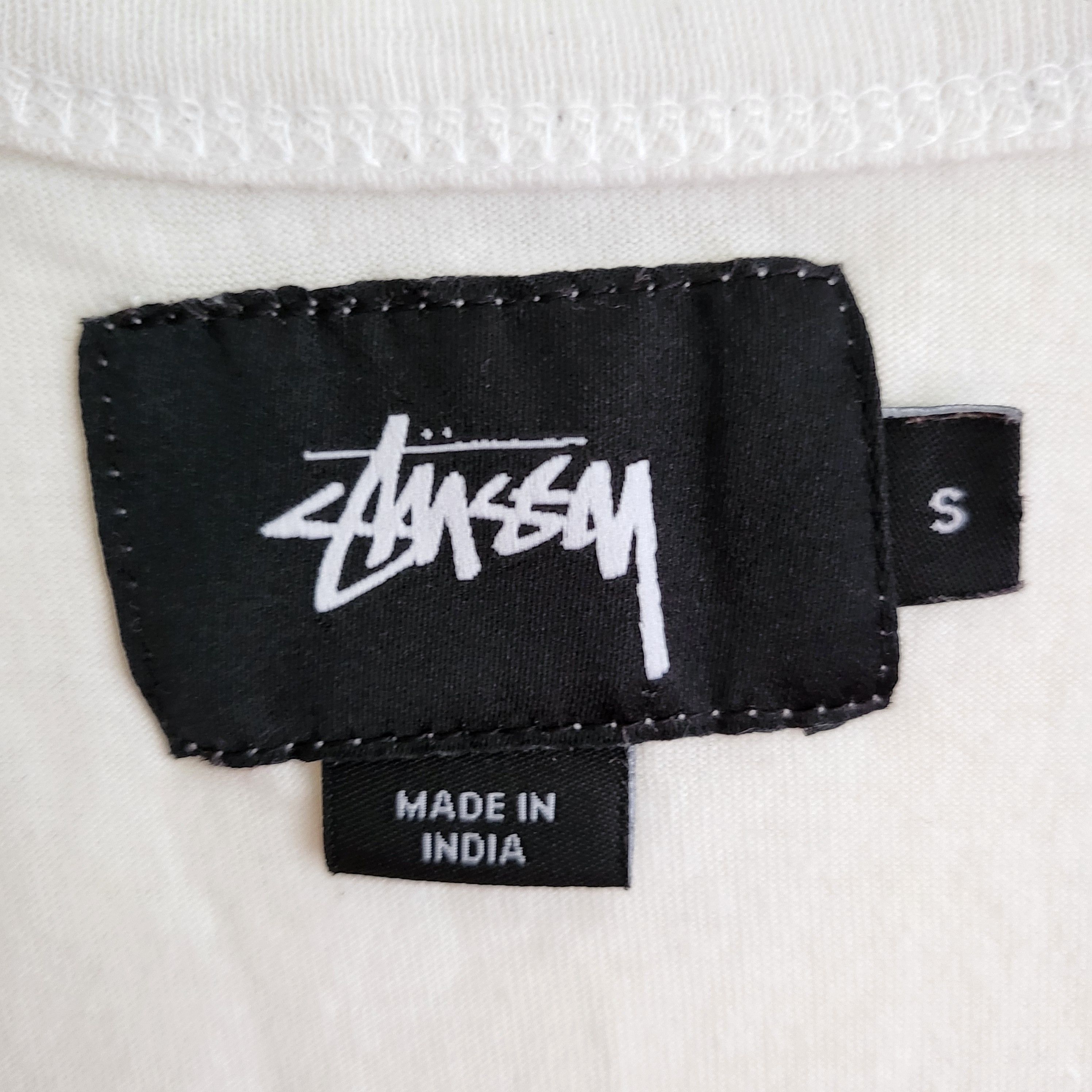 Stussy Stussy Spellout Tank Top, Men's Size Small, Red and White. Size US S / EU 44-46 / 1 - 4 Thumbnail