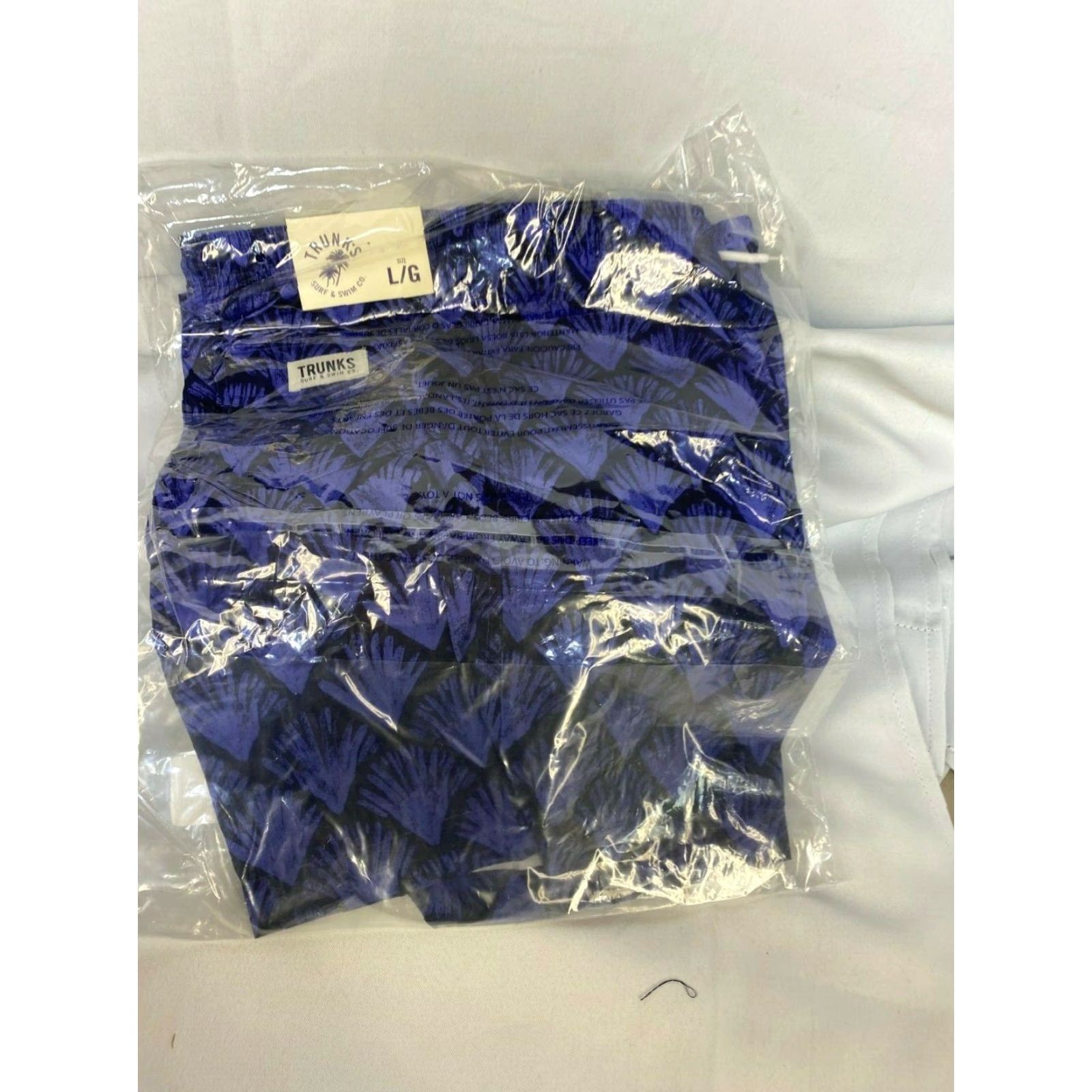 CO Surf & Swim Co Men's 6" San O Swim Trunks - PURPLE Large Short Trunks Mens SURF & SWIM CO, 6", Purple, Regular, Solid Pattern, 100% Polyester, Large Size US 33 - 5 Thumbnail