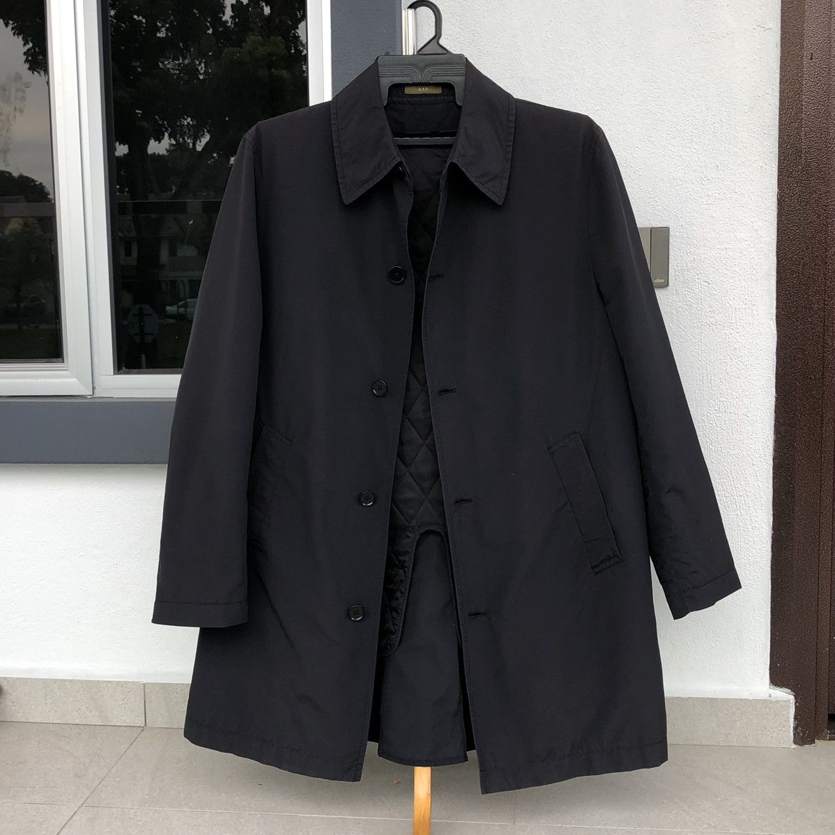 Yohji Yamamoto A.A.R Yohji Yamamoto Design Studio Trench Coat Size US L / EU 52-54 / 3 - 10 Thumbnail
