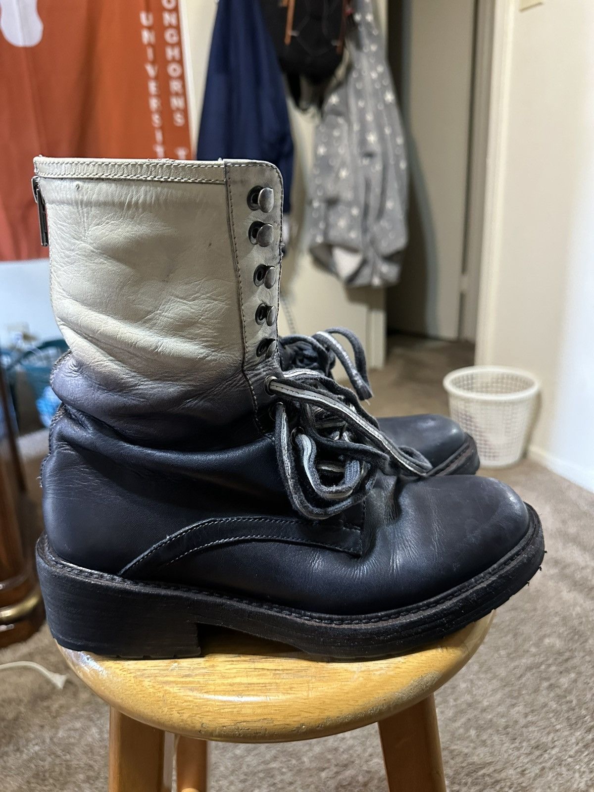 Vintage Foundry Vintage Woman’s Foundry Co. Alina combat boots size 9 Size US 9 / IT 39 - 1 Thumbnail