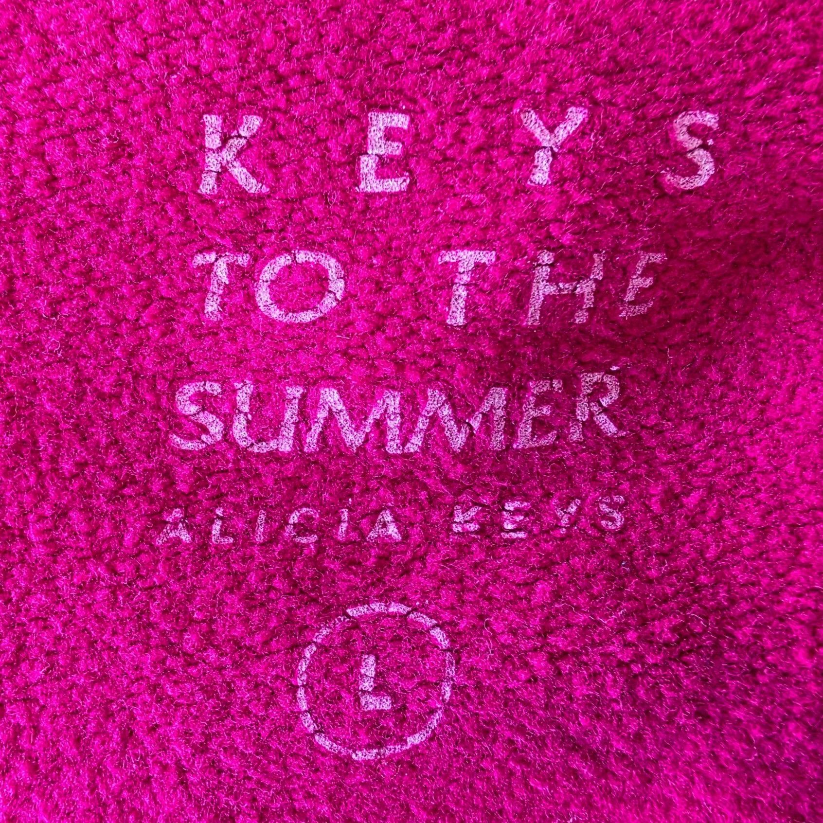 Other Alicia Keys Adult Large Hoodie Keys to Summer Awake Baby I'm Size L / US 10 / IT 46 - 7 Thumbnail