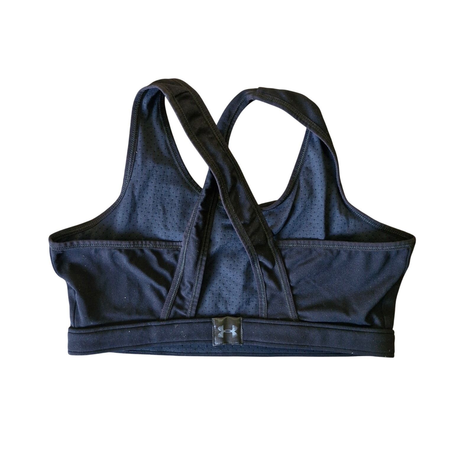 Under Armour Under Armour Crossback Sports Bra Women’s Size Large Black Size L / US 10 / IT 46 - 4 Thumbnail