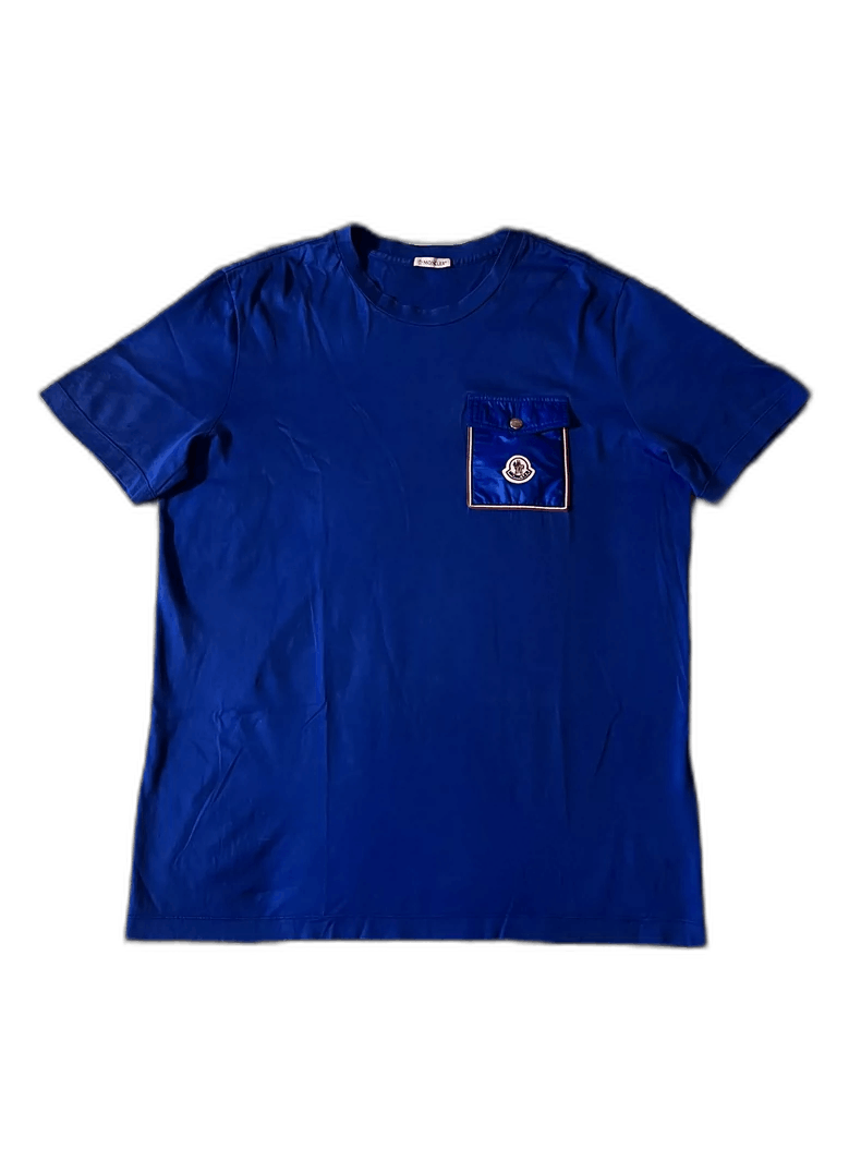 Classic Moncler Short Sleeve T-Shirt with Pocket