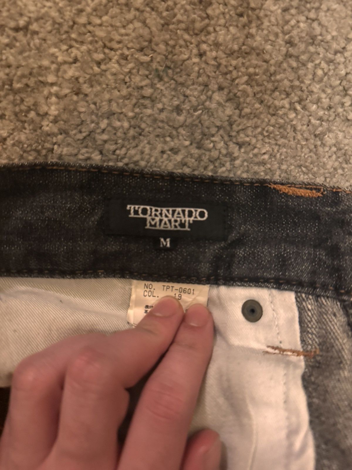 Tornado Mart Tornado Mart Tribal Denim Size US 32 / EU 48 - 9 Thumbnail