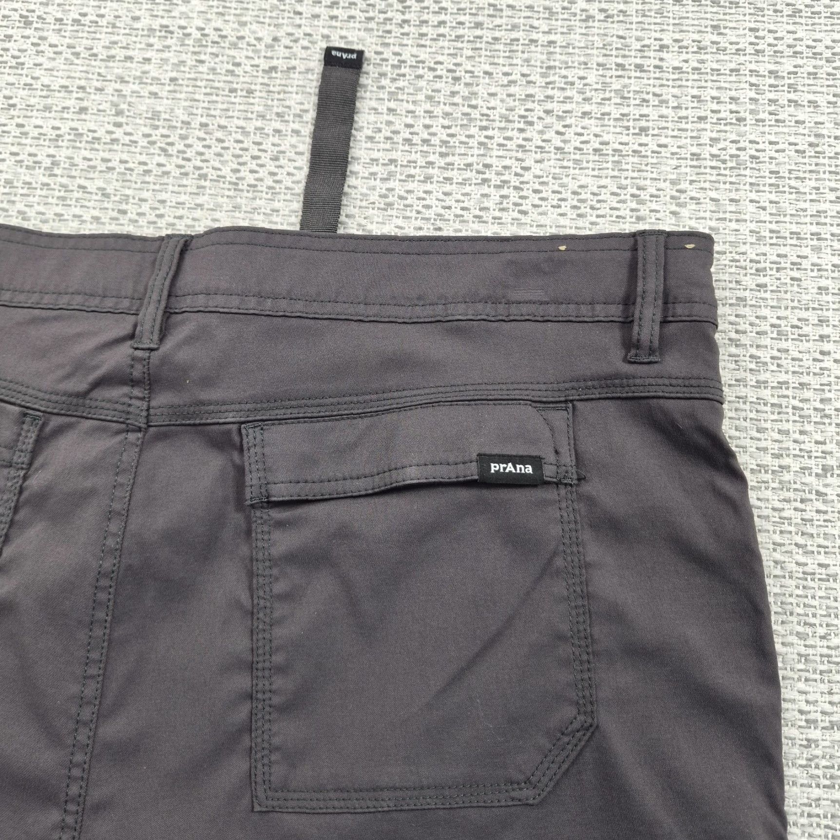 Prana prAna Pants Mens 40x34 Gray Slim Fit Nylon Spandex Hiking Cargo Outdoor Travel Pants Size US 40 / EU 56 - 4 Thumbnail