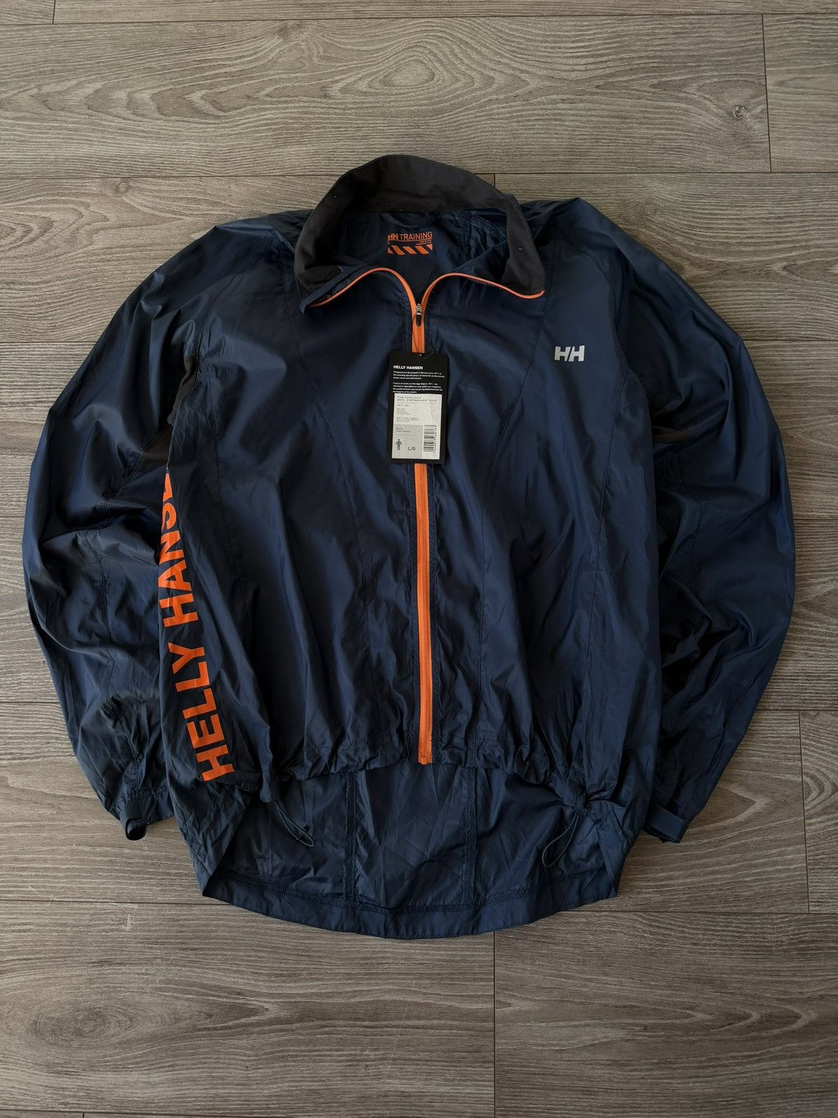 Helly Hansen ‼️HELLY HANSEN New With Tags Packable Big Logo JACKET ‼️ Size US L / EU 52-54 / 3 - 8 Thumbnail