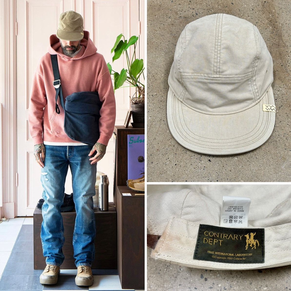 帽子 visvim contrary dept collection CAMP CAP Visvim Visvim Contrary Dept Camp Cap | Grailed