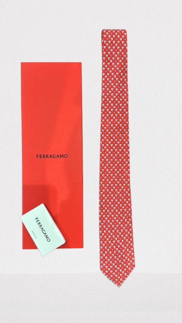 Salvatore Ferragamo o1s1rm1024 Size: OS / Silk Tie in Multicolor Size ONE SIZE - 1 Preview