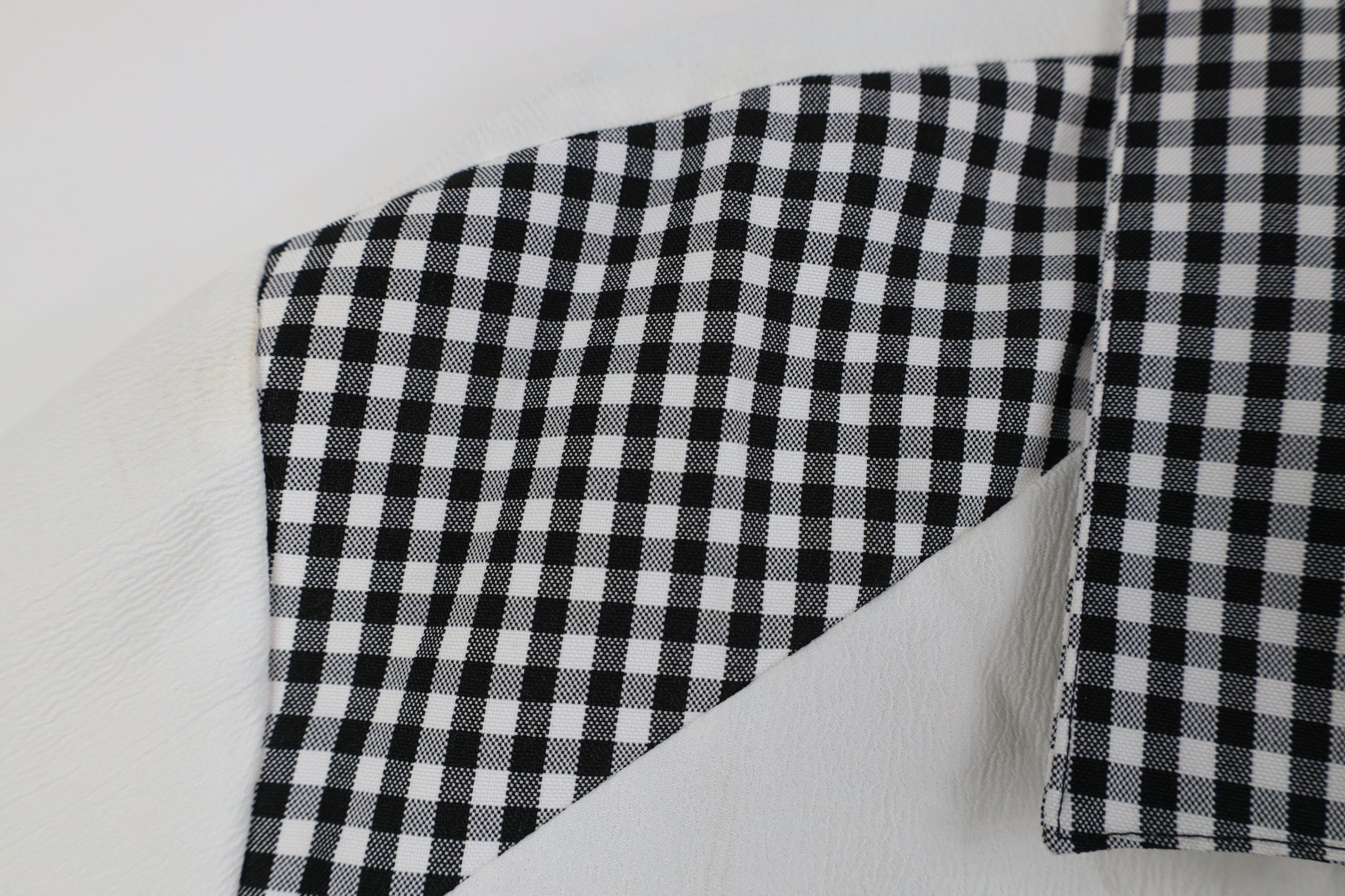 Vintage Vintage 90s Streetwear Gingham Plaid Pullover Polo Shirt USA Size M / US 6-8 / IT 42-44 - 7 Thumbnail