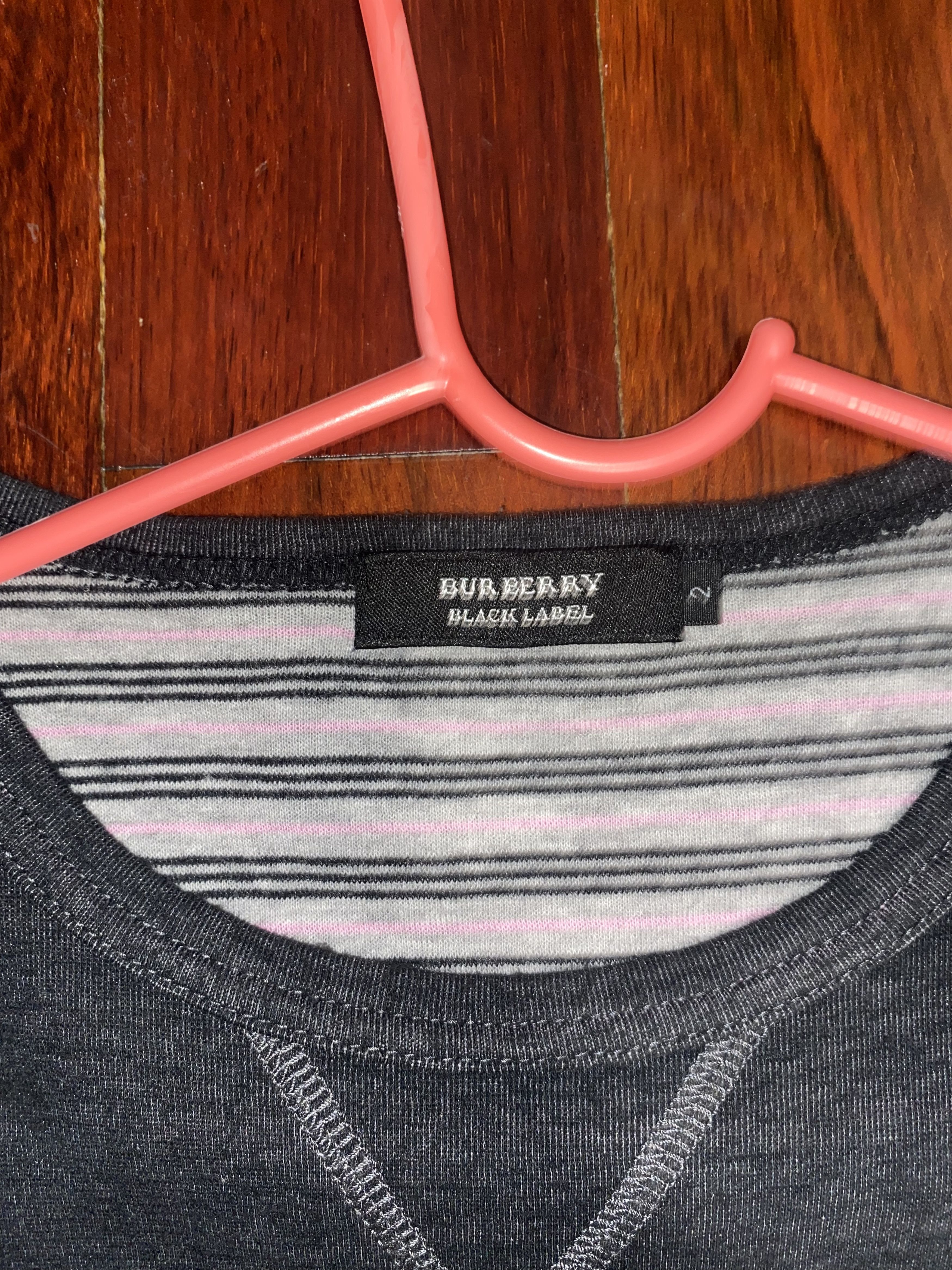Burberry BURBERRY BIG LOGO SWEATER RARE Size US M / EU 48-50 / 2 - 2 Thumbnail