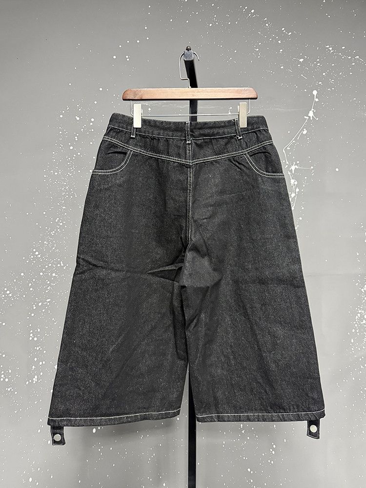 Japanese Brand × Jean Denim Shorts Straight Leg Design Buckle Size US 28 / EU 44 - 7 Thumbnail