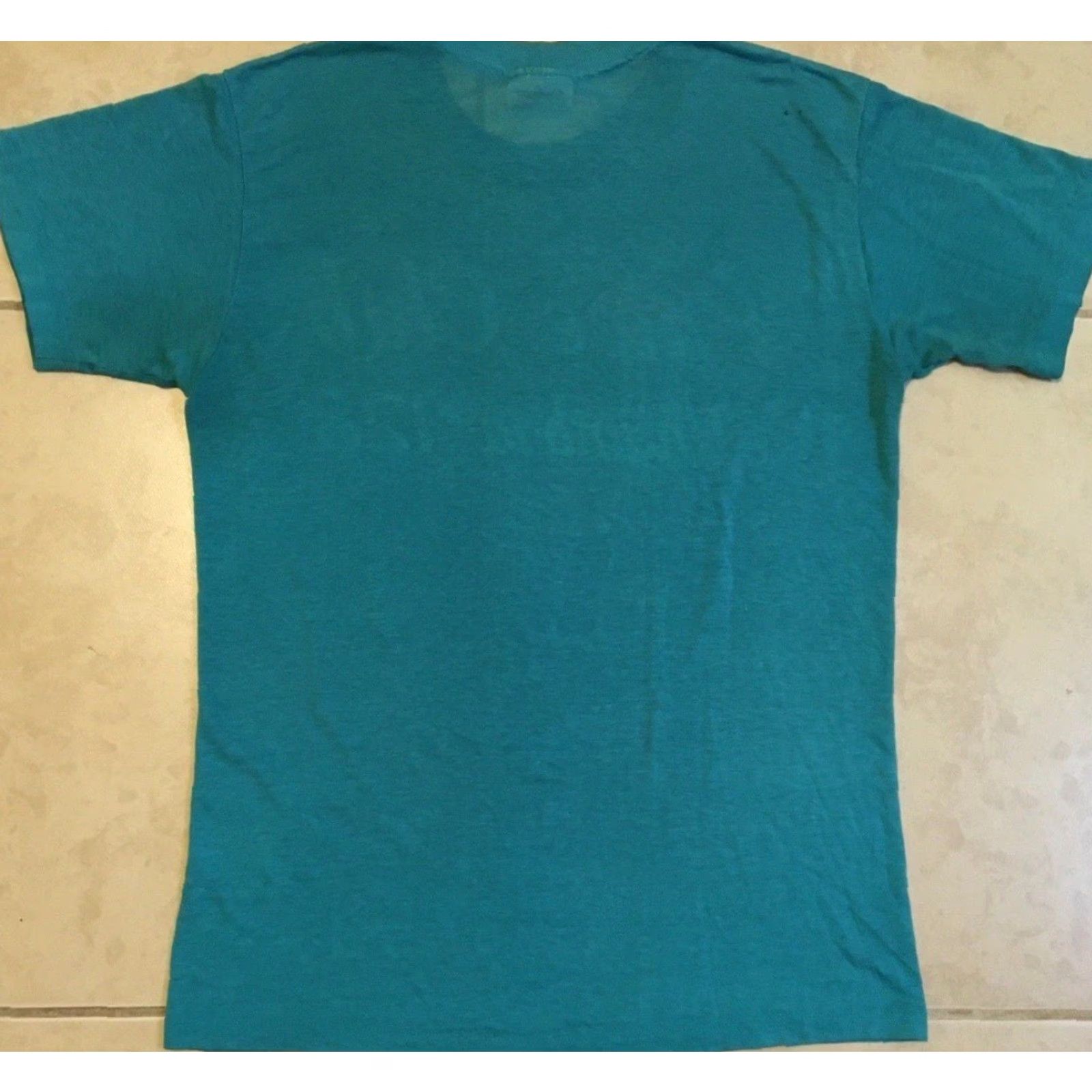 Vintage VINTAGE Alhambra Price Club Shirt M Blue Single Stitch 80s 90s Grunge College School Track PE USA Mens Graphic Tee Size US M / EU 48-50 / 2 - 2 Thumbnail