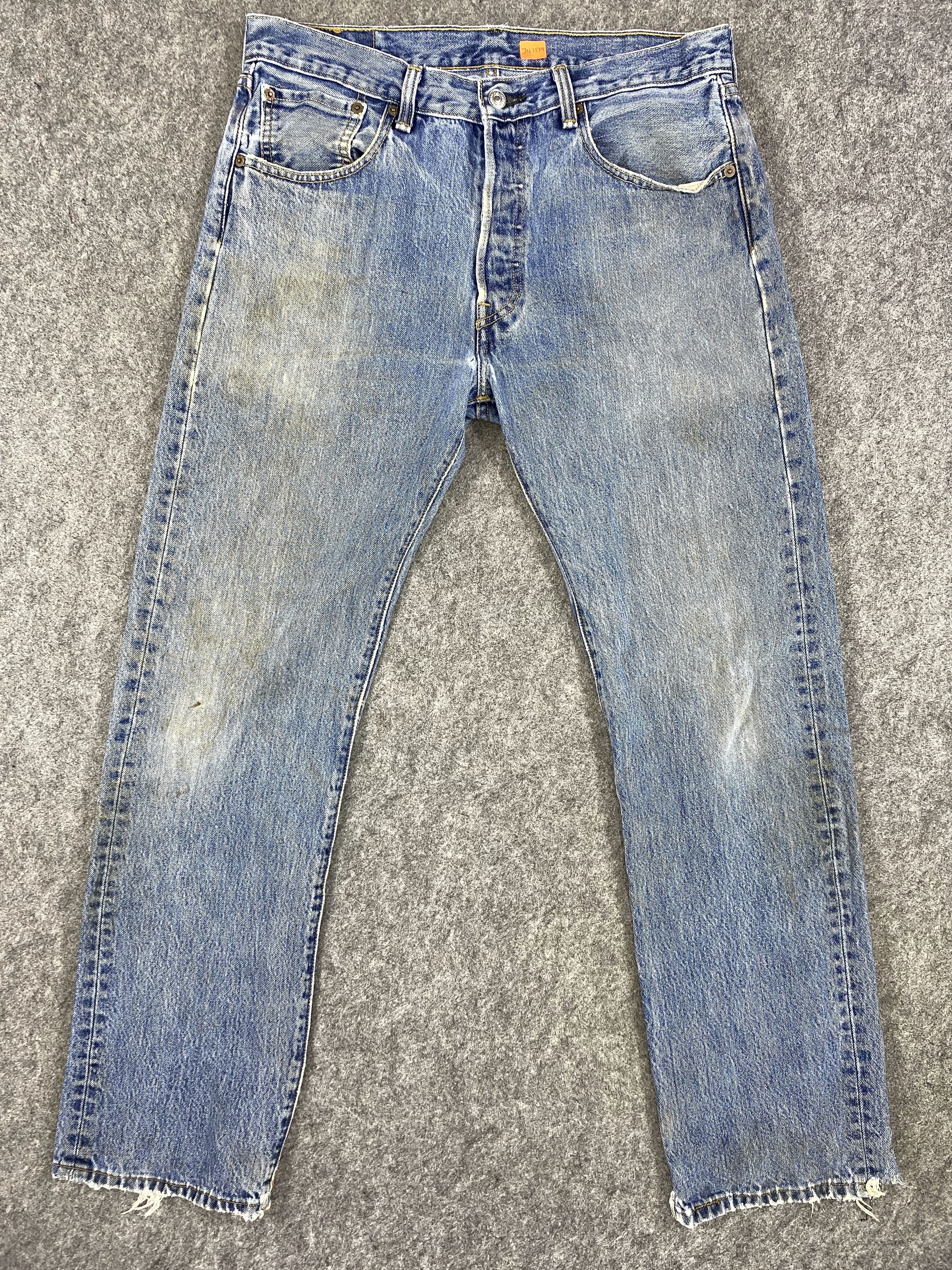 Levi's Blue Vintage Levi's 501 Jeans 32x31 Denim -JN1179 Size US 32 / EU 48 - 1 Thumbnail